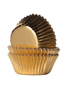 Formas Mini Cupcakes Dourado